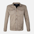 MEN LONG SLEEVE SHIRT SPREAD COLLAR
