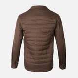 MEN LONG SLEEVE SHIRT SPREAD COLLAR