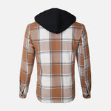 MEN LONG SLEEVE SHIRT WITH HOOD