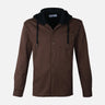 MEN LONG SLEEVE SHIRT WITH HOOD
