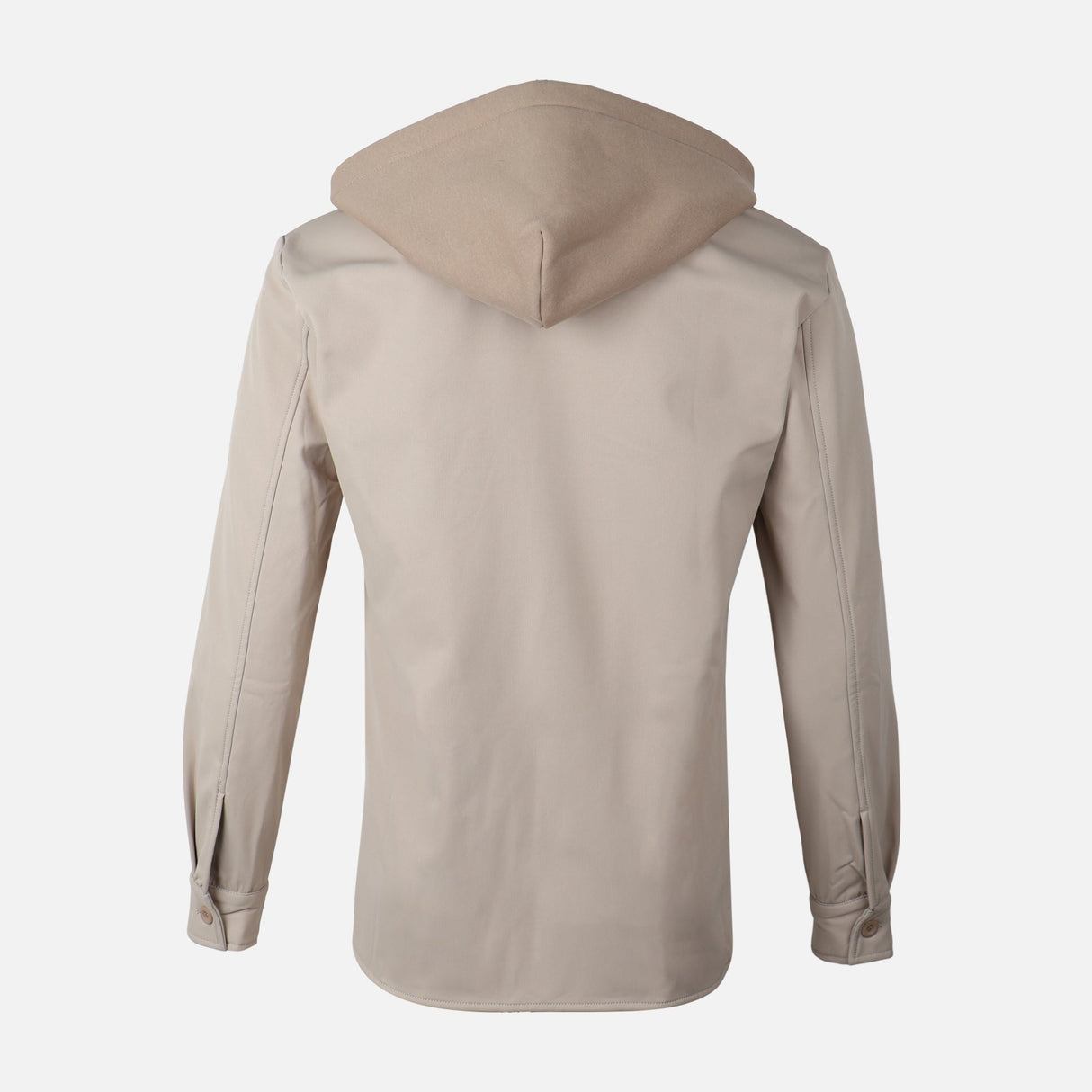MEN LONG SLEEVE SHIRT WITH HOOD