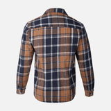 MEN LONG SLEEVE SHIRT SPREAD COLLAR