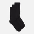 Men Diabetic Hand Linked Bamboo Crew Socks