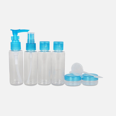 TRAVEL BOTTLE SET 8 PIECES 50 ML