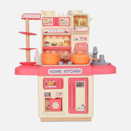 KITCHEN SET WITH SPRAY AND LIGHT TOY