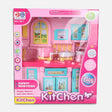 KITCHEN SET WITH LIGHT AND SOUND TOY