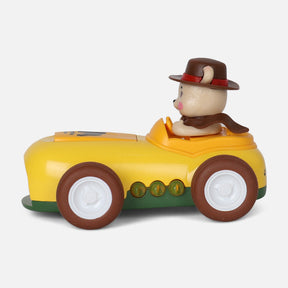 PULL BACK DIE-CAST CAR WITH LIGHT AND SOUND TOY 1:16