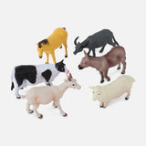 6 PIECES FARM ANIMAL TOY