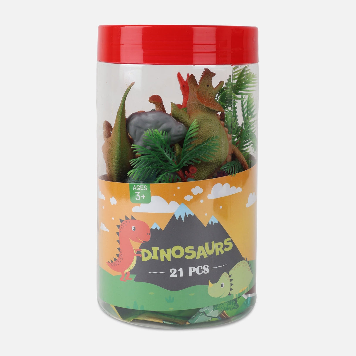 21 PIECES DINOSAUR TOY