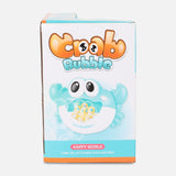 B/O CRAB BUBBLE TOY