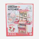 LARGE DINING TABLE - PINK +20 PIECES