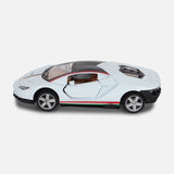 LAMBORGHINI / BUGATTI RACING EDITION DIECAST PULL