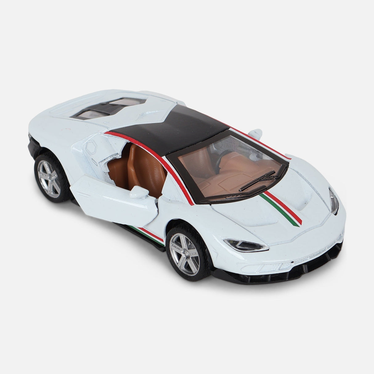 LAMBORGHINI / BUGATTI RACING EDITION DIECAST PULL