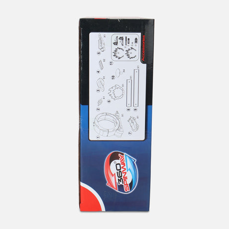 Speed Pull Back Rail Car