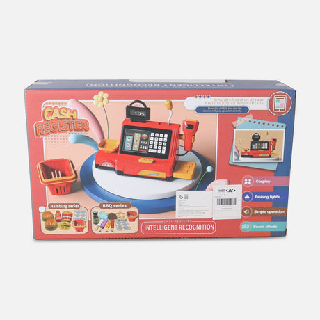Kids Cash Register Toy With Scanner