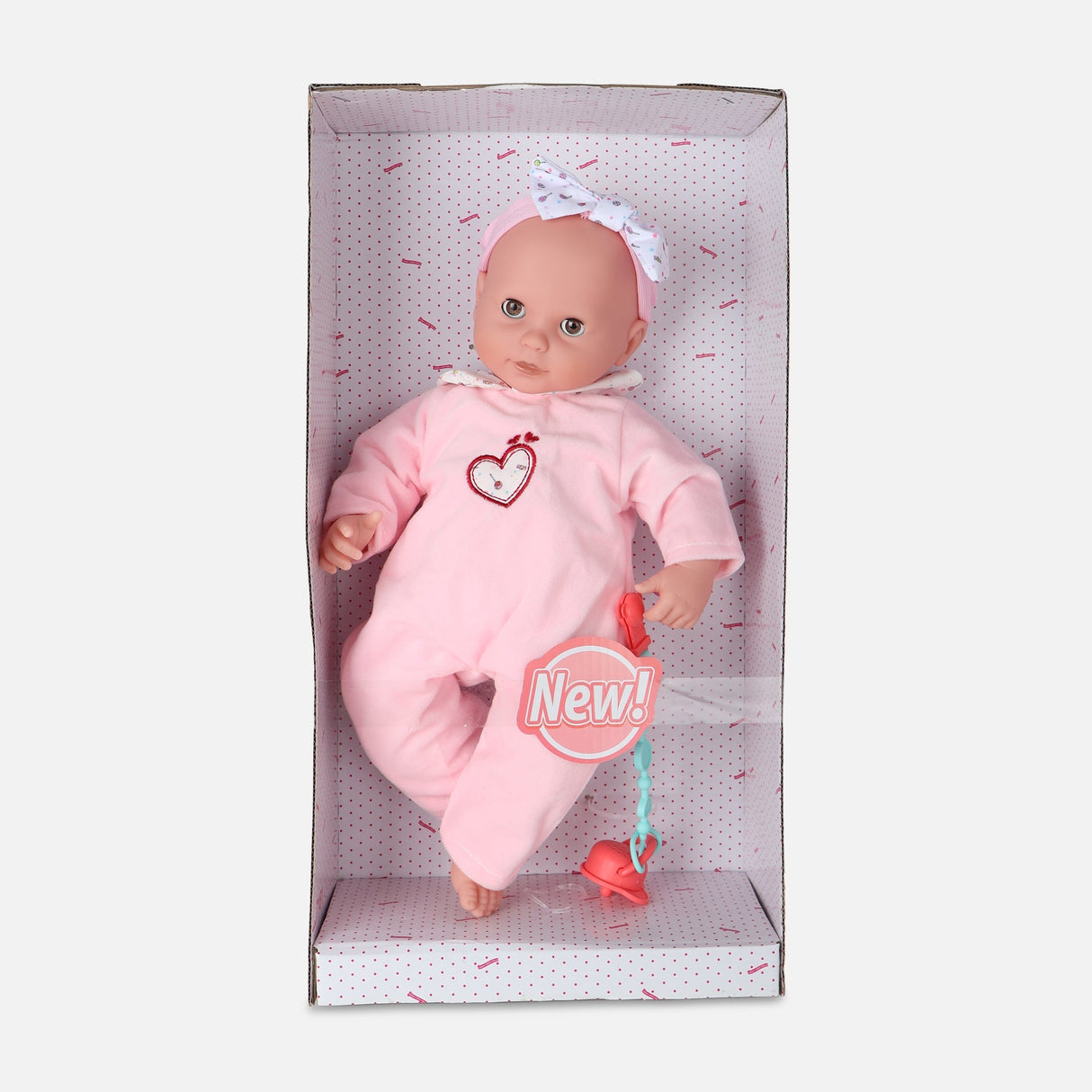 Cotton Body Doll With Sound Pacifie 16.5 Inch 
