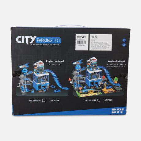 Police Parking Lot Playset