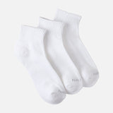 LADIES NAUTICA QUARTER CREW SOCKS 3 PAIRS