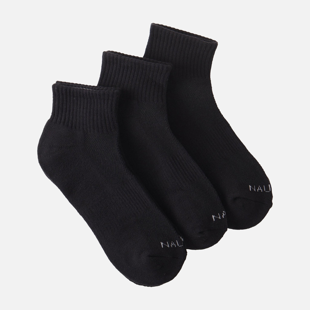 LADIES NAUTICA QUARTER CREW SOCKS 3 PAIRS