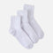 LADIES SCHOOL QUARTER SOCK 3 PAIRS