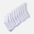 MEN QUARTER SOCKS 10 PAIRS