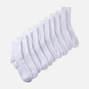 MEN QUARTER SOCKS 10 PAIRS