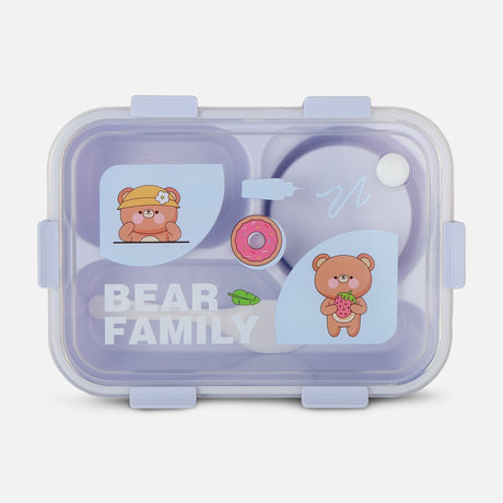 PLASTIC LUNCH BOX 900 ML+150 ML