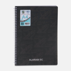 Al-Arabi Sc Notebook A4 80 Sheets Size (A4)