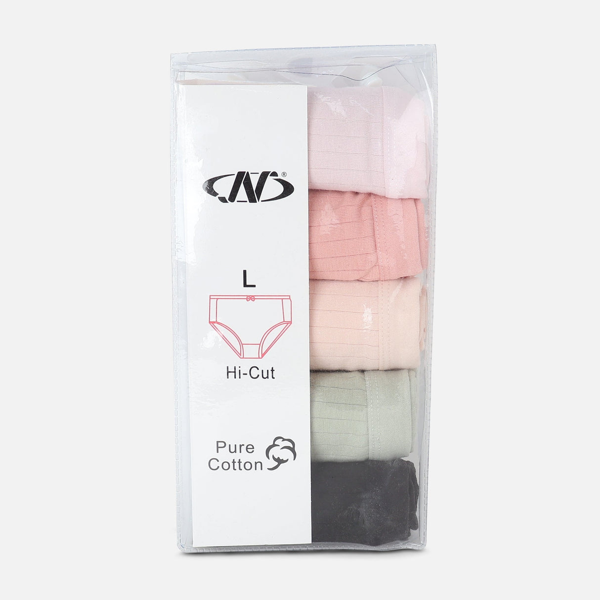 Women Mid-Rise Panties  5 Pieces
