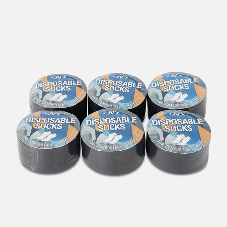 DISPOSABLE ANKLE SOCKS 6 PAIRS