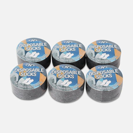 DISPOSABLE ANKLE SOCKS 6 PAIRS