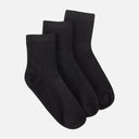 MEN QUARTER SPORTS SOCKS 3 PAIRS