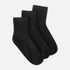 MEN QUARTER SPORTS SOCKS 3 PAIRS