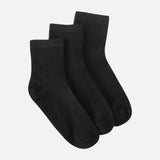 MEN QUARTER SPORTS SOCKS 3 PAIRS