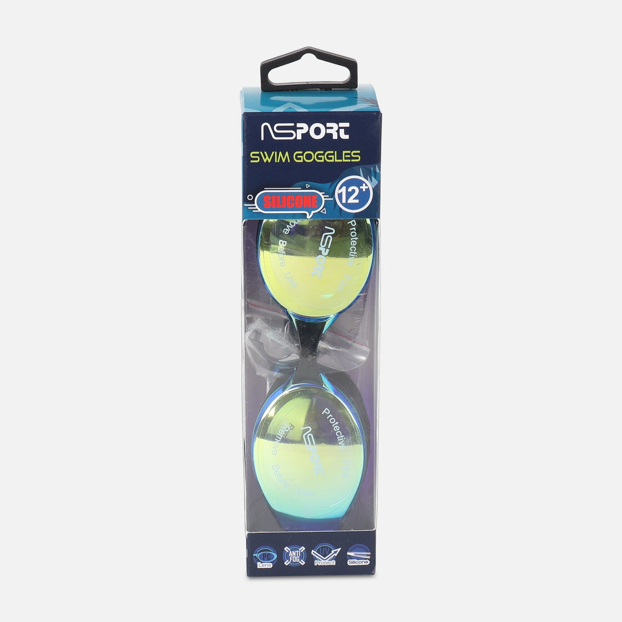 Goggles Anti Fog With Silicone Strap (12+)