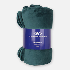 Solid Flannel  Fleece Blanket