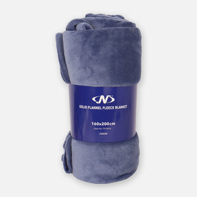 Solid Flannel  Fleece Blanket