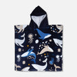 Printed Cotton Poncho Towel