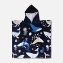 Printed Cotton Poncho Towel