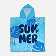Printed Cotton Poncho Towel
