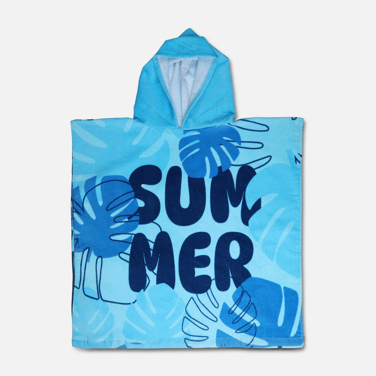 Printed Cotton Poncho Towel