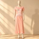 Womens Midi Gown Dress