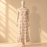 Womens Midi Gown Dress