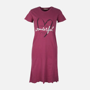 Womens Midi Gown Dress
