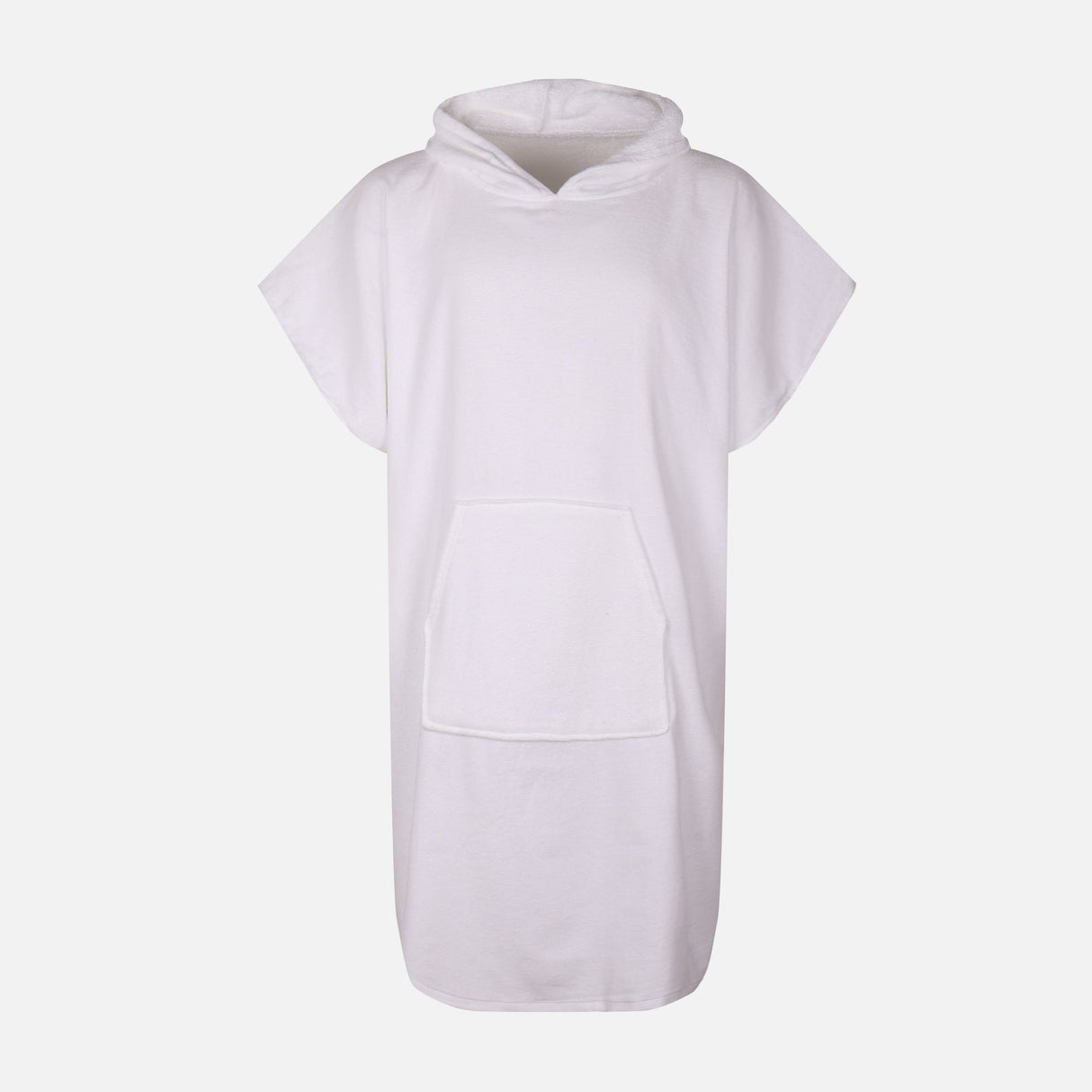 Solid Cotton Adult Poncho