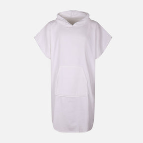 Solid Cotton Adult Poncho