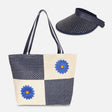 Ladies Beach Bag And Hat Set