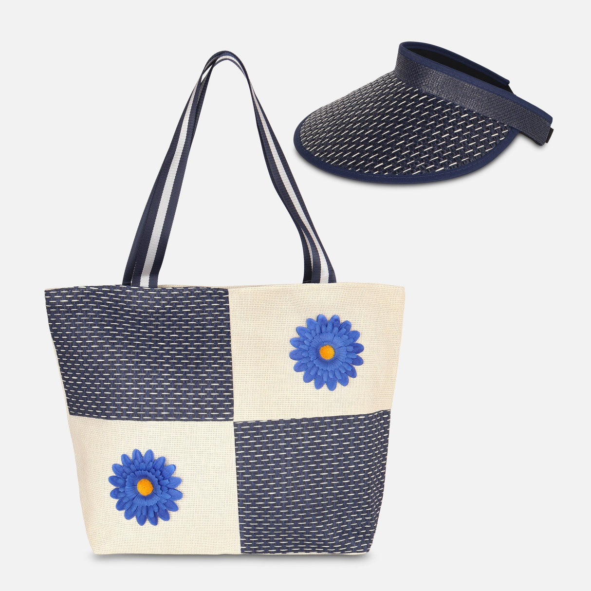 Ladies Beach Bag And Hat Set