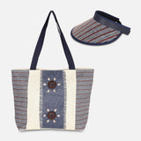 Ladies Beach Bag And Hat Set