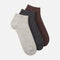 Men Basic Full Terry Ankle Socks 3 Pairs